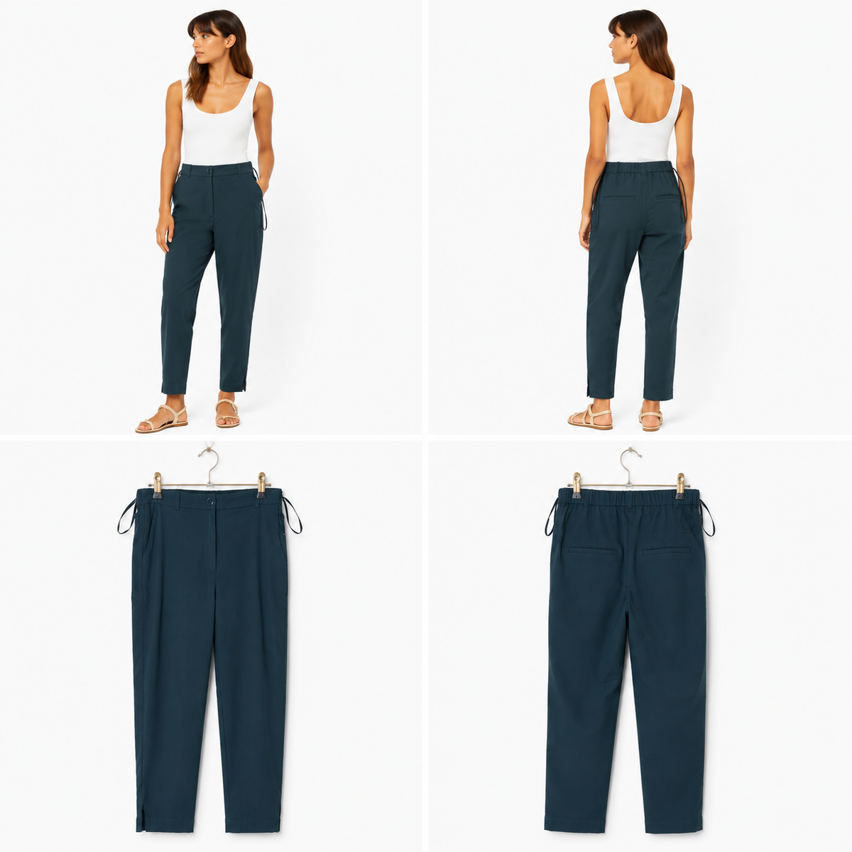 Moochi Green 7/8 Pants (Size 10)