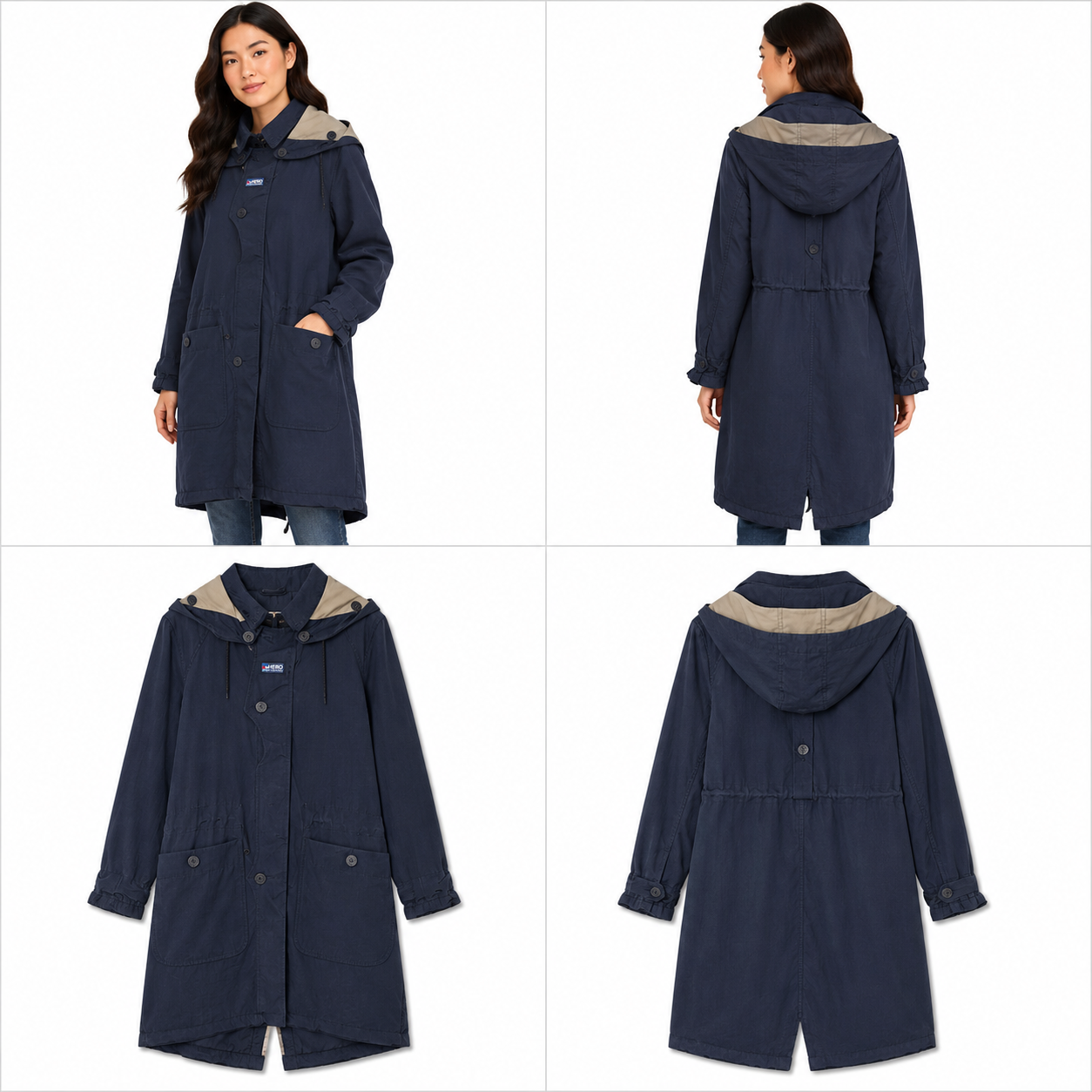 Hero Raincoat With Hood (Size XS)