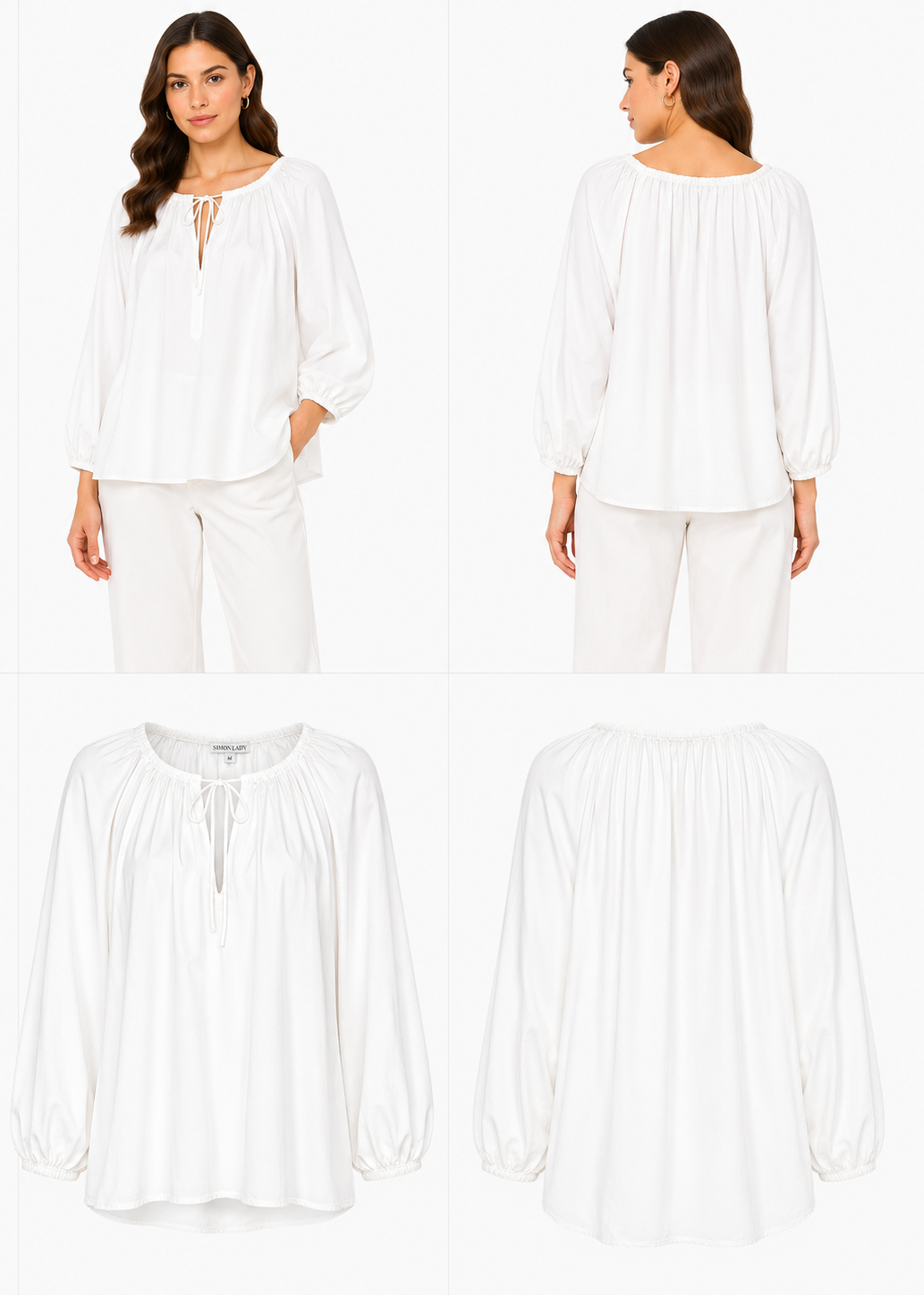 Shona Joy White Shirt (Size M)