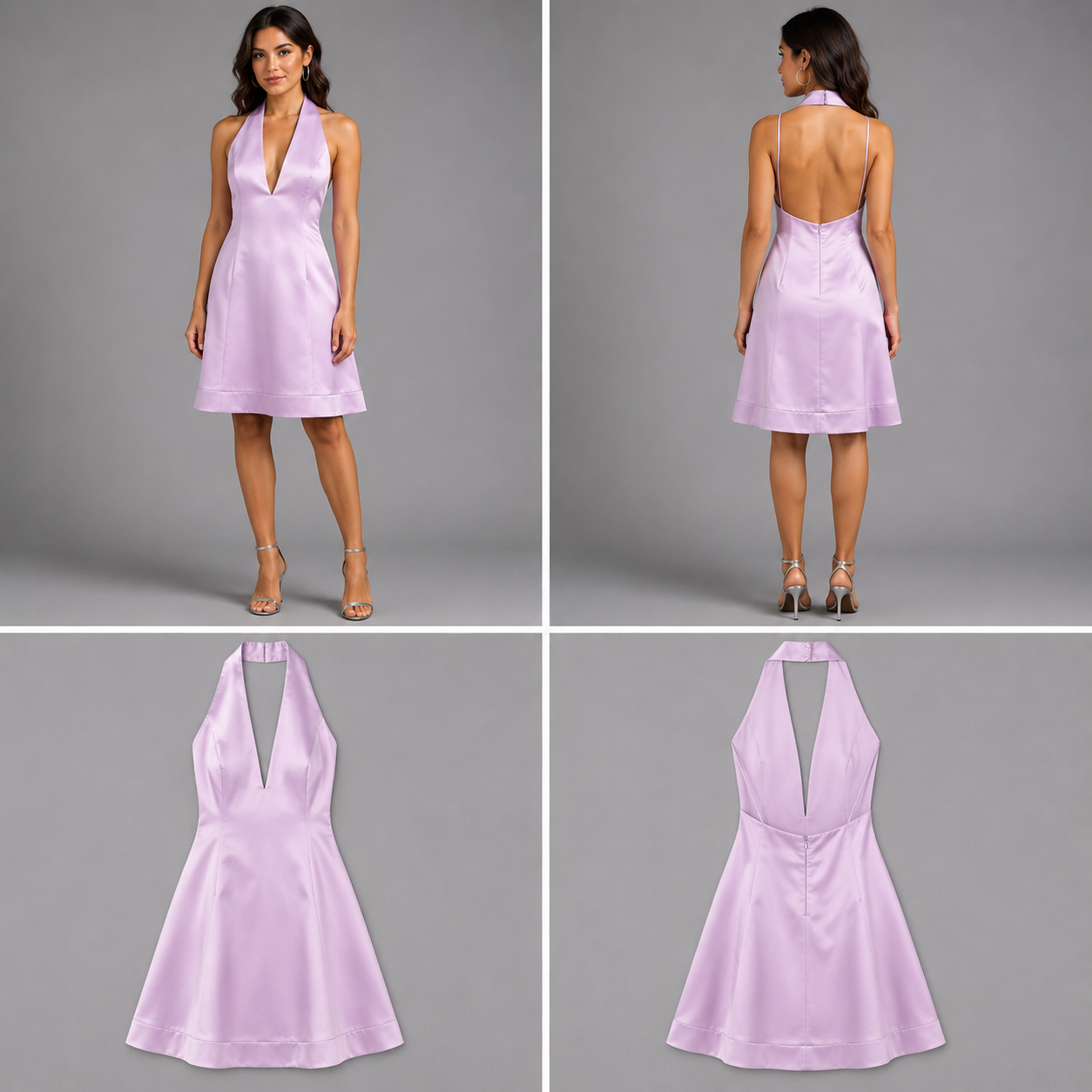 Ruby Halter Mini Dress (Size 10)
