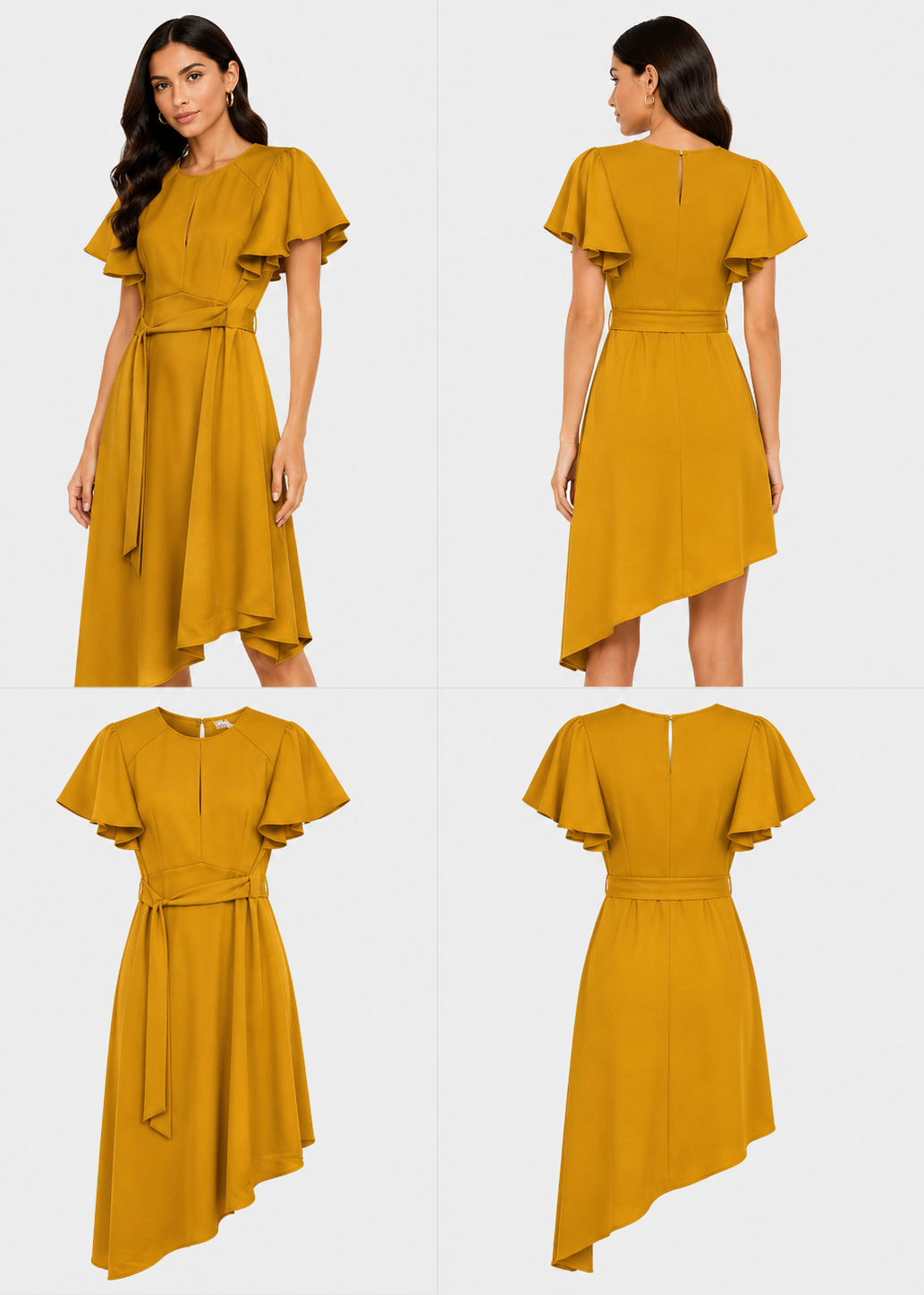 Oasis Gold Dress (Size 10)