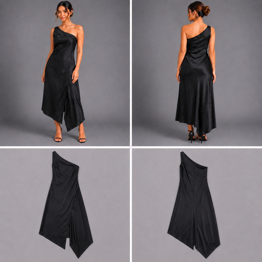 Mossman Black Dress (Size 12)