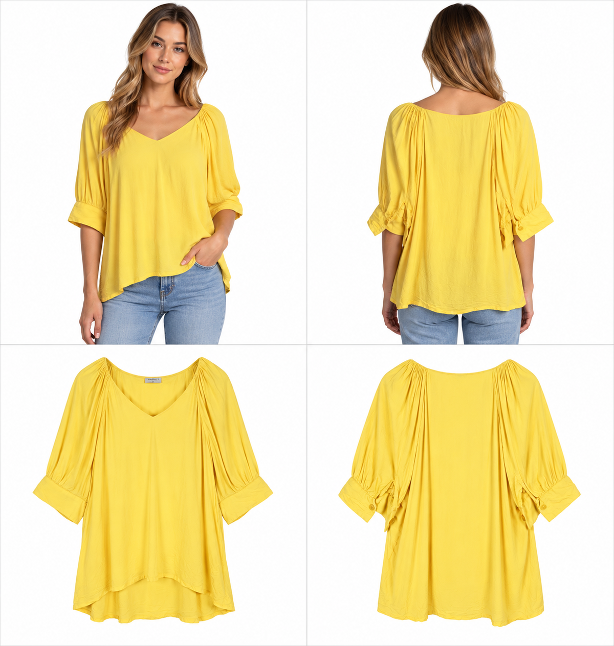 Compania Fantastica Gold Top (Size XL)