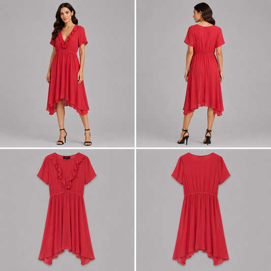 Moochi Red Dress (Size 10)