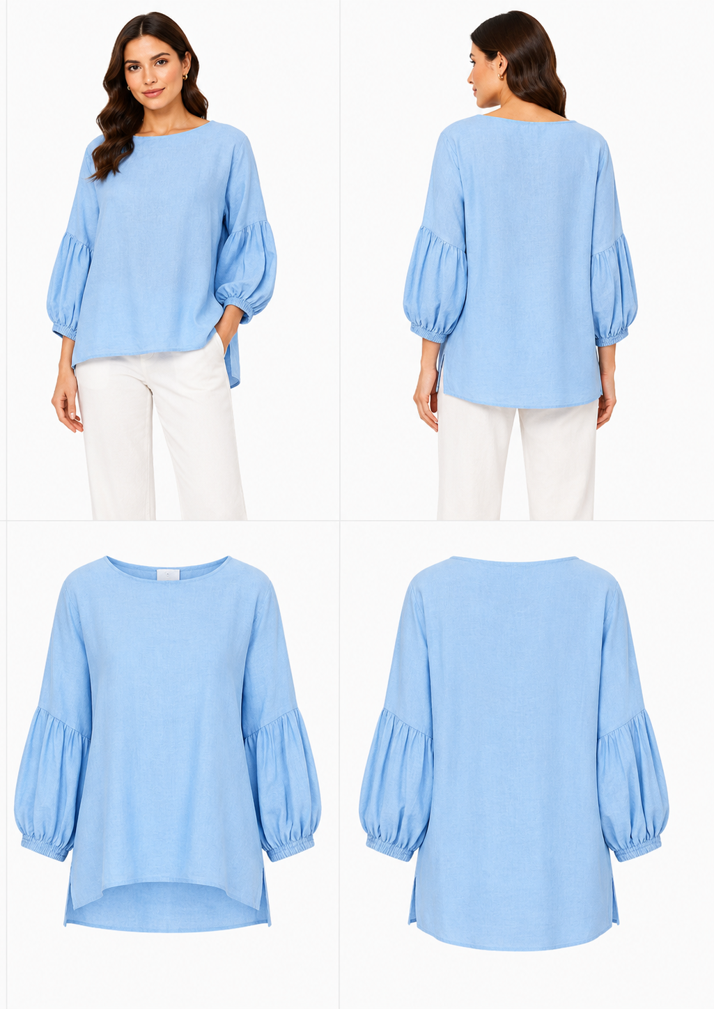 Kinney Blue Top (Size 10)