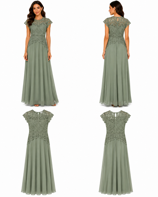 Monsoon Sage Dress (Size 10)