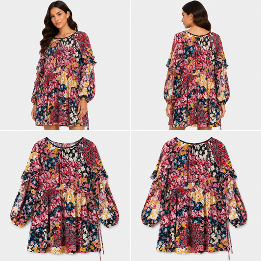 Coop Garden My French Floral Dress (Size XL)