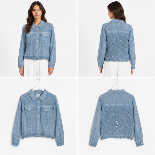 Ruby Yaya Linen Jacket (Size M)