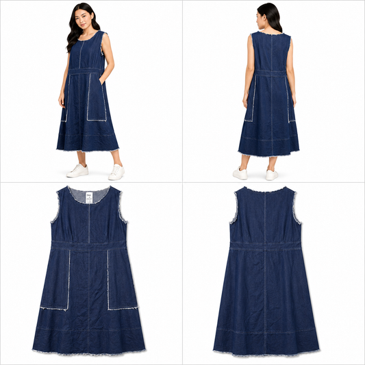 Lala Denim Dress (Size 22)