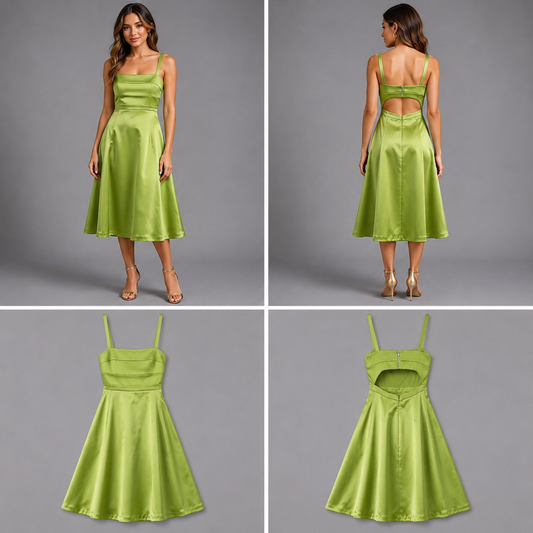 Mossman Green Dress (Size 10)