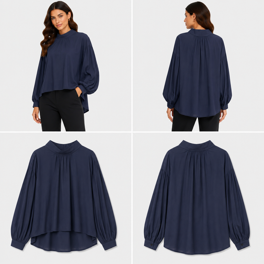 Briarwood Navy Top (Size XL)