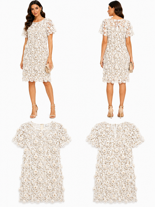 Trelise Cooper Cream Dress (Size 12)
