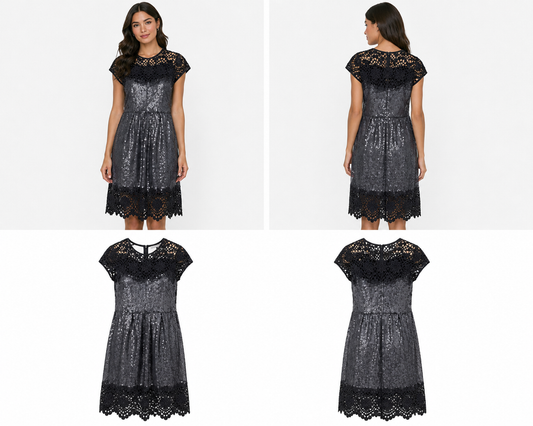 Trelise Cooper Sparkle Evening Dress (Size 8)