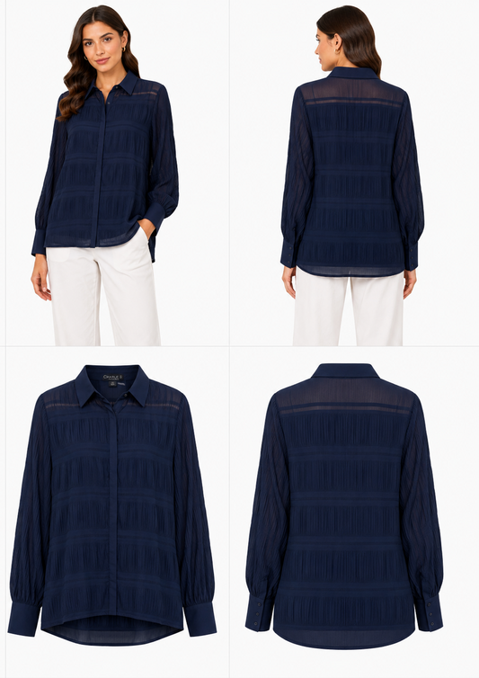 Chalk Blue Shirt (Size 12)