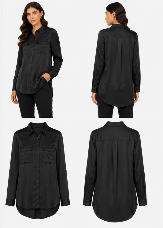 Country Road Black Shirt (Size L)