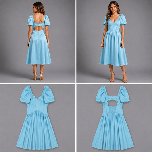 Aje Puff Sleeve Mini Dress (Size 14)