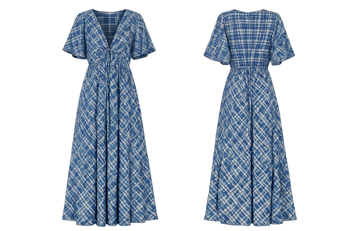 Ruby Check Mini Dress (Size 18)