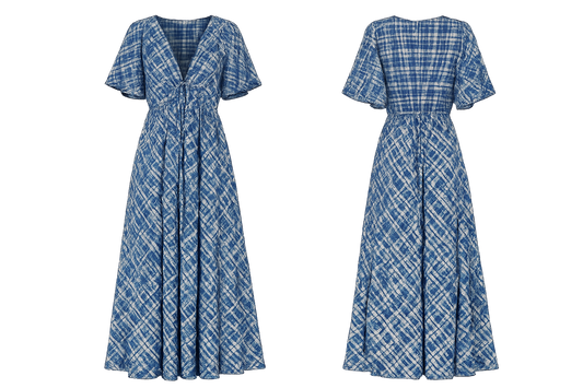 Ruby Check Mini Dress (Size 18)