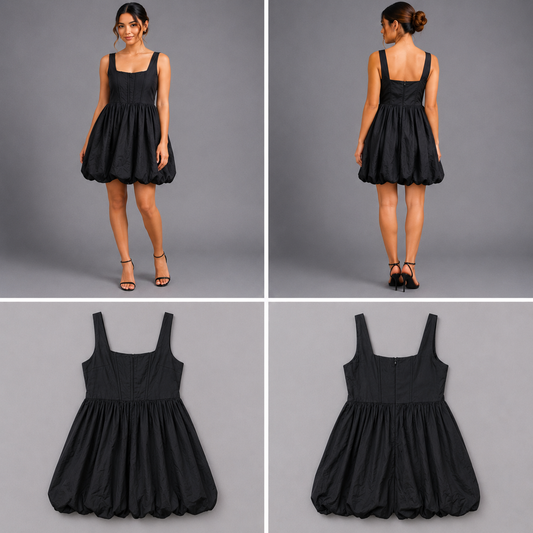 Showpo Corset Bubble Mini Dress (Size 16)
