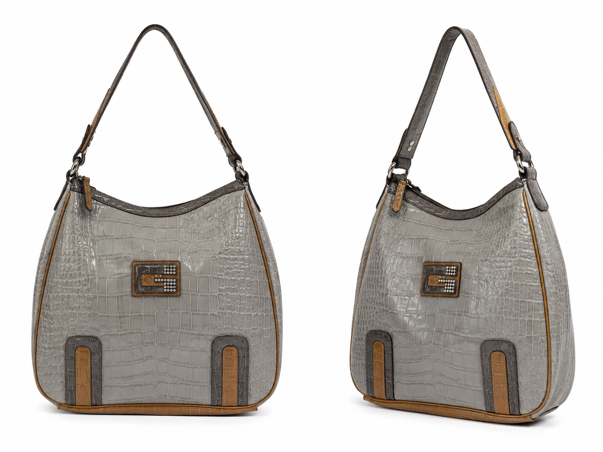 Guess Faux Crocodile Handbag