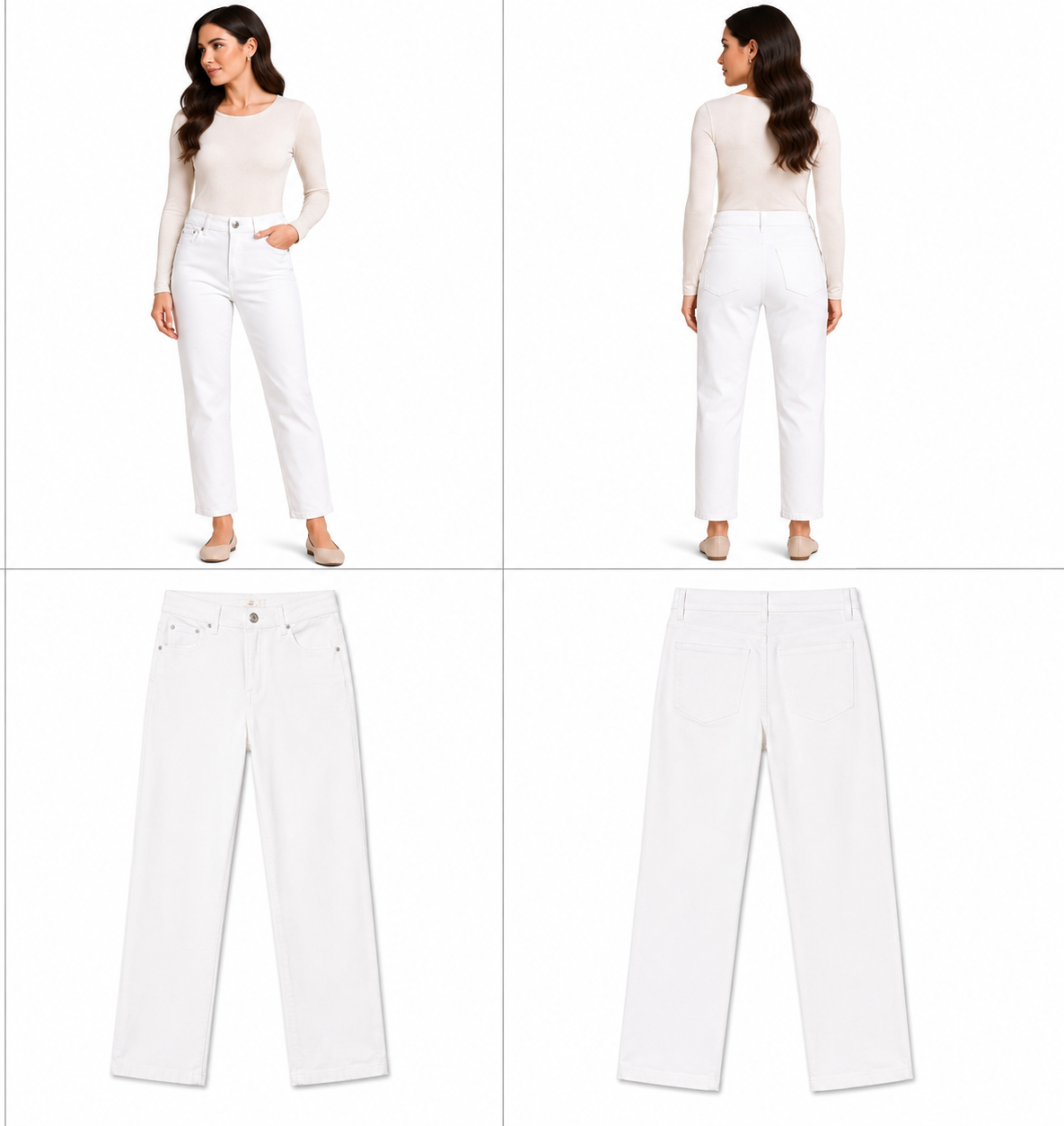 Denim Republic White Jeans