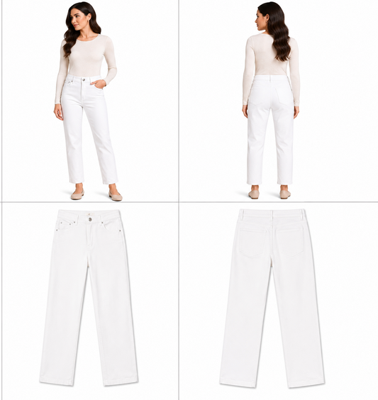 Denim Republic White Jeans