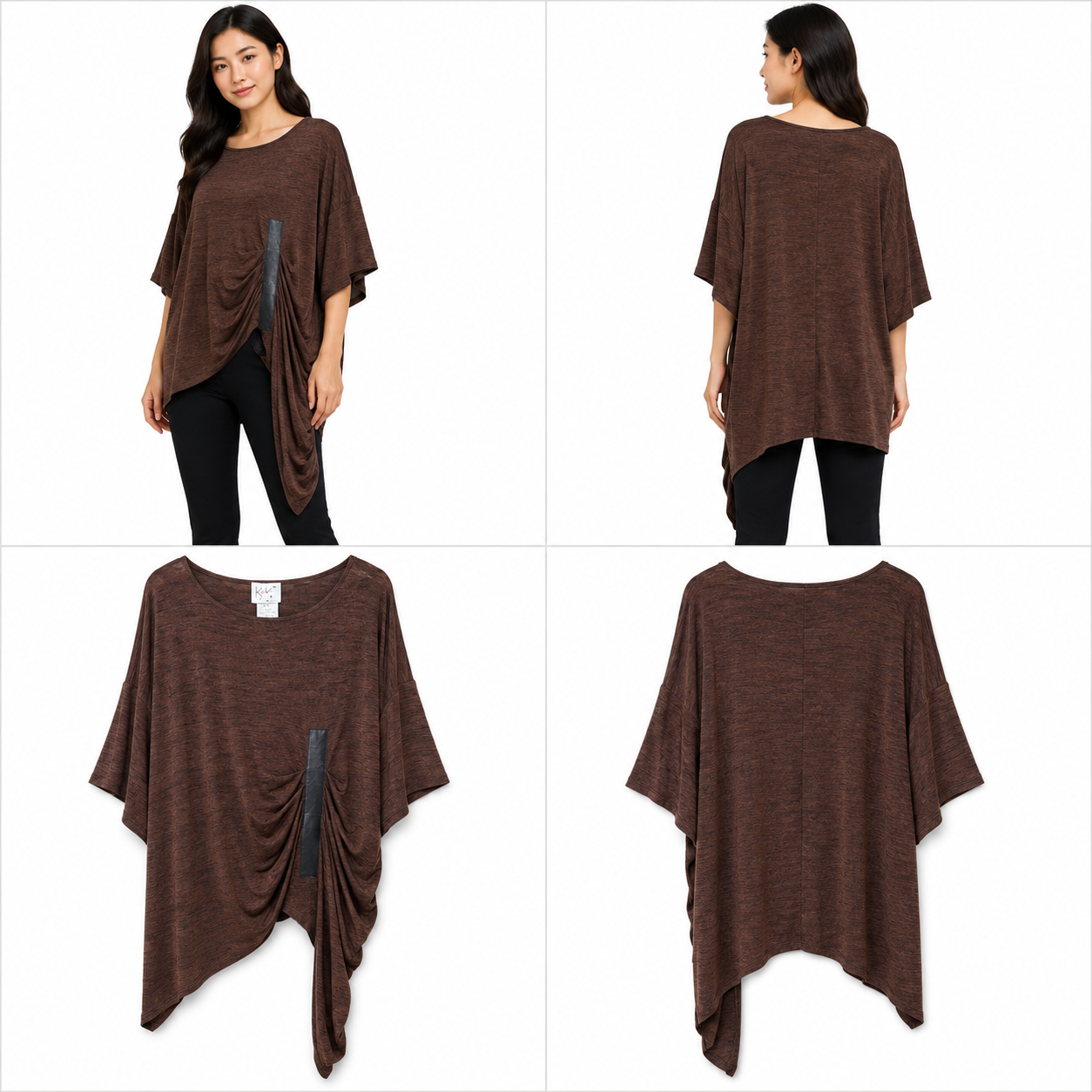 K & K Brown Top (Size M)
