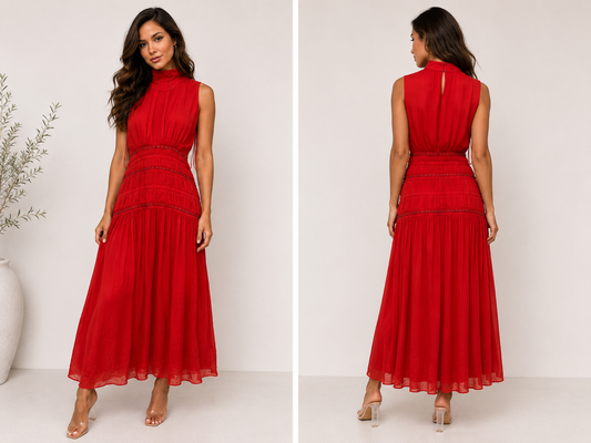 Sass & Bide Stud Detailed Dress (Size 10)