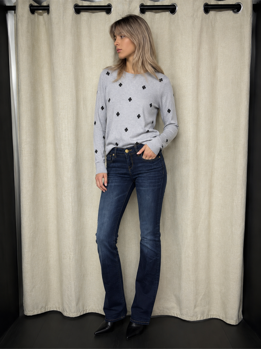 North South Merino Jersey & LTB Jeans