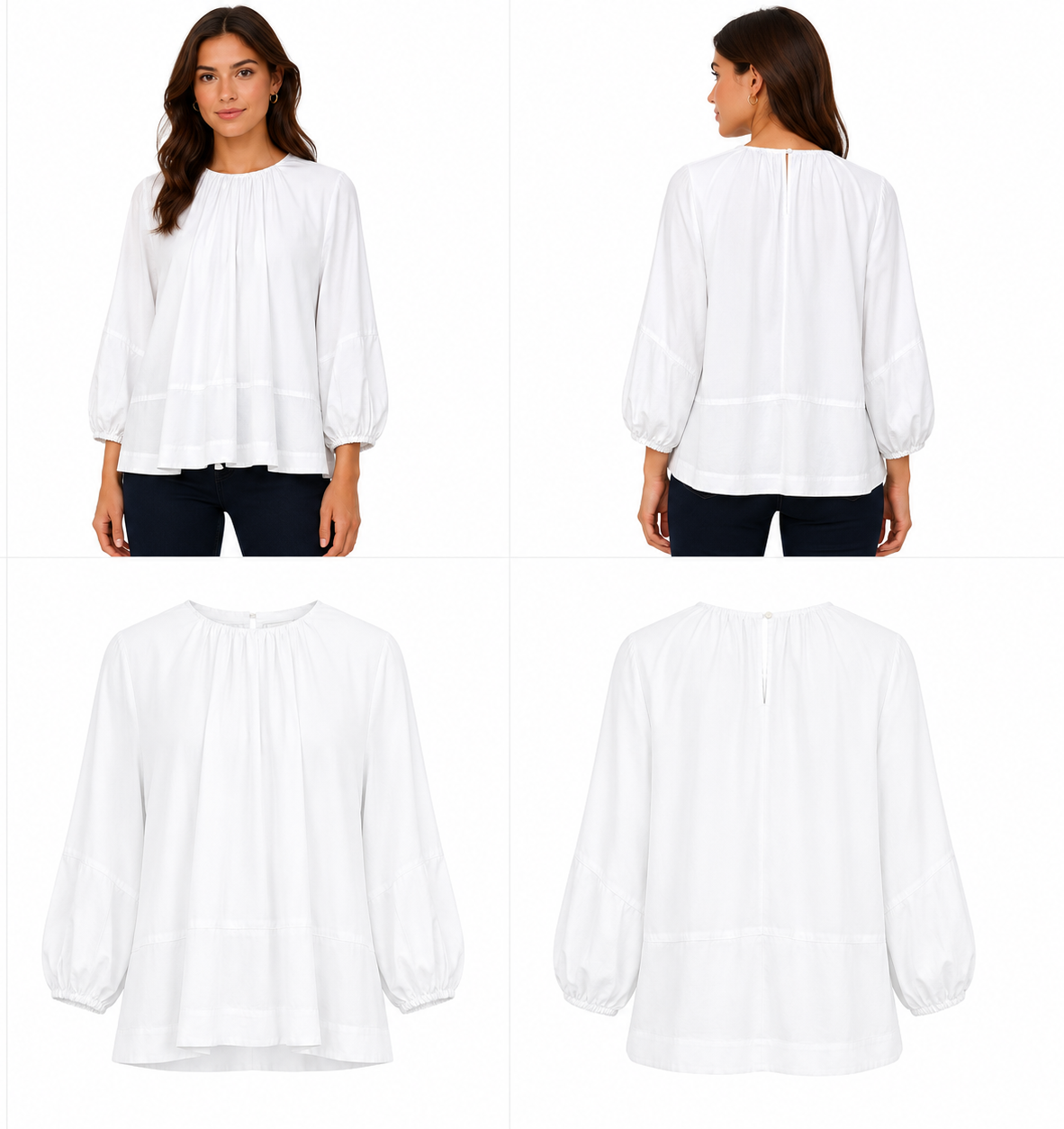 Twenty Seven Names White Blouse (Size 6)