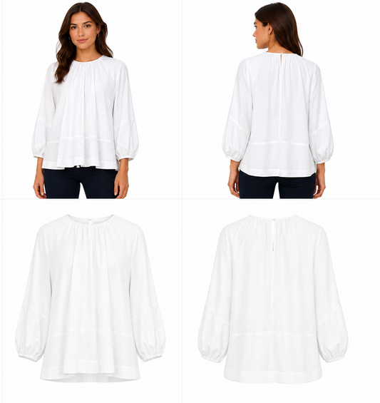 Twenty Seven Names White Blouse (Size 6)