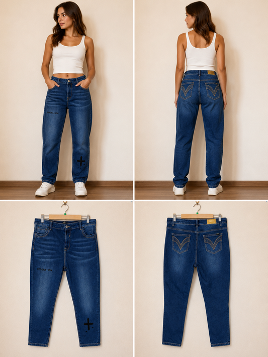 Honey Denim Blue Jeans (Size 16)