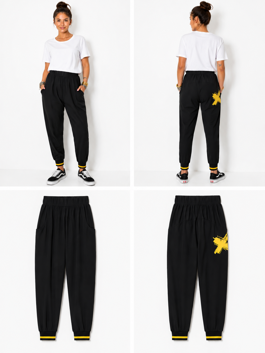 Zafina Black Pants (Size 16)
