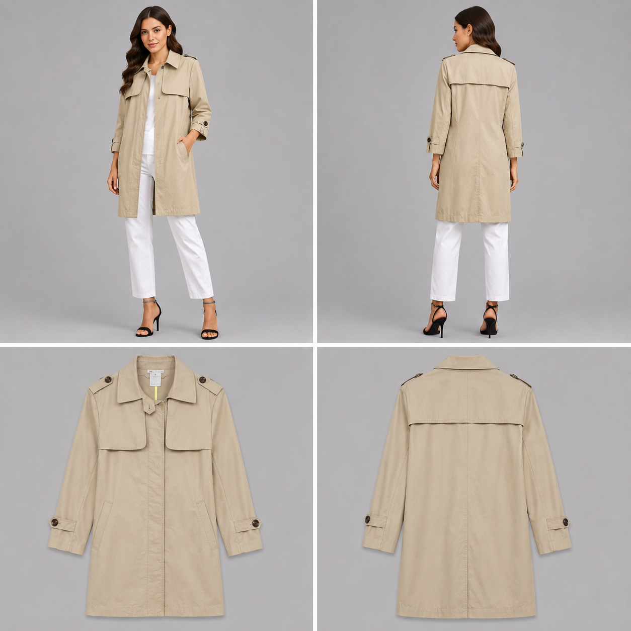 Gap Trench Coat Natural Colour