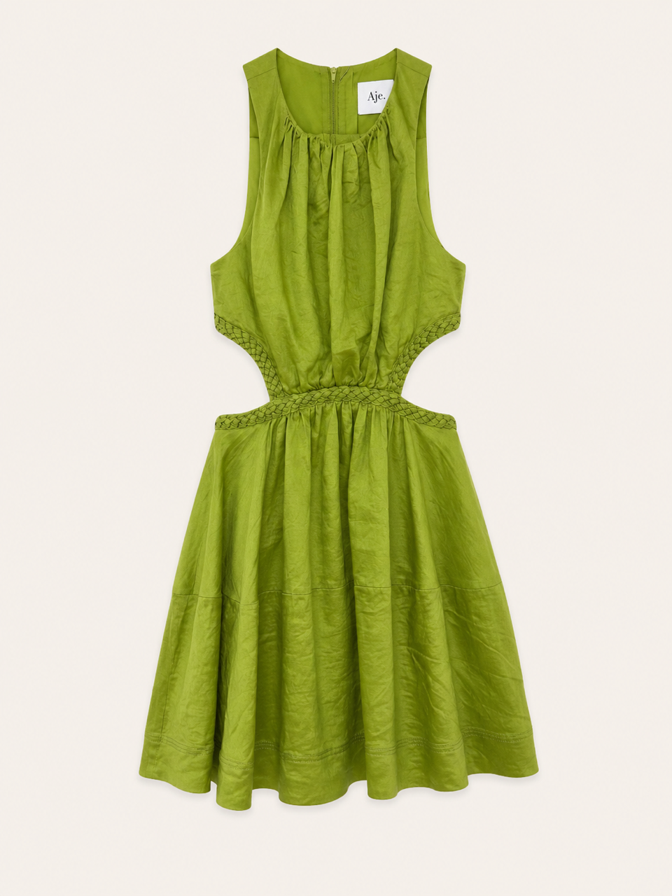 Aje Cut Out Braided Mini Dress (Size 8)