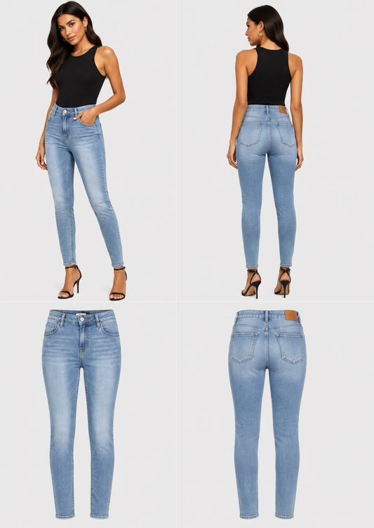 Honey Denim Blue Jeans (Size 12)
