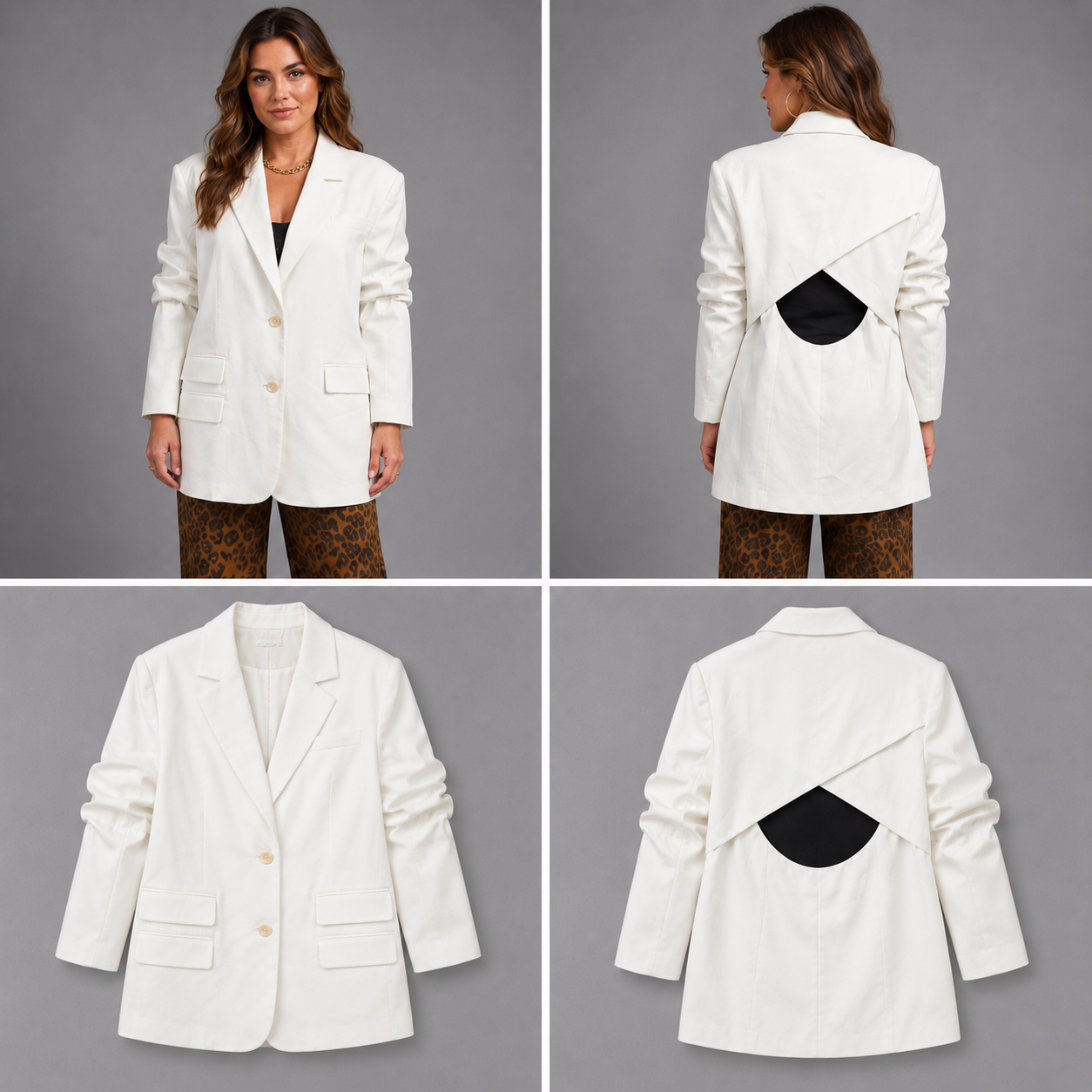 Aje Overture Cutout Blazer (Size 10)