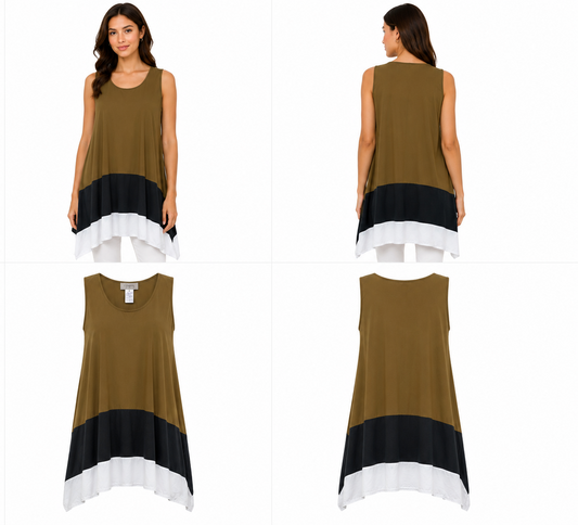 Gregory Panel Dress (Size 10)