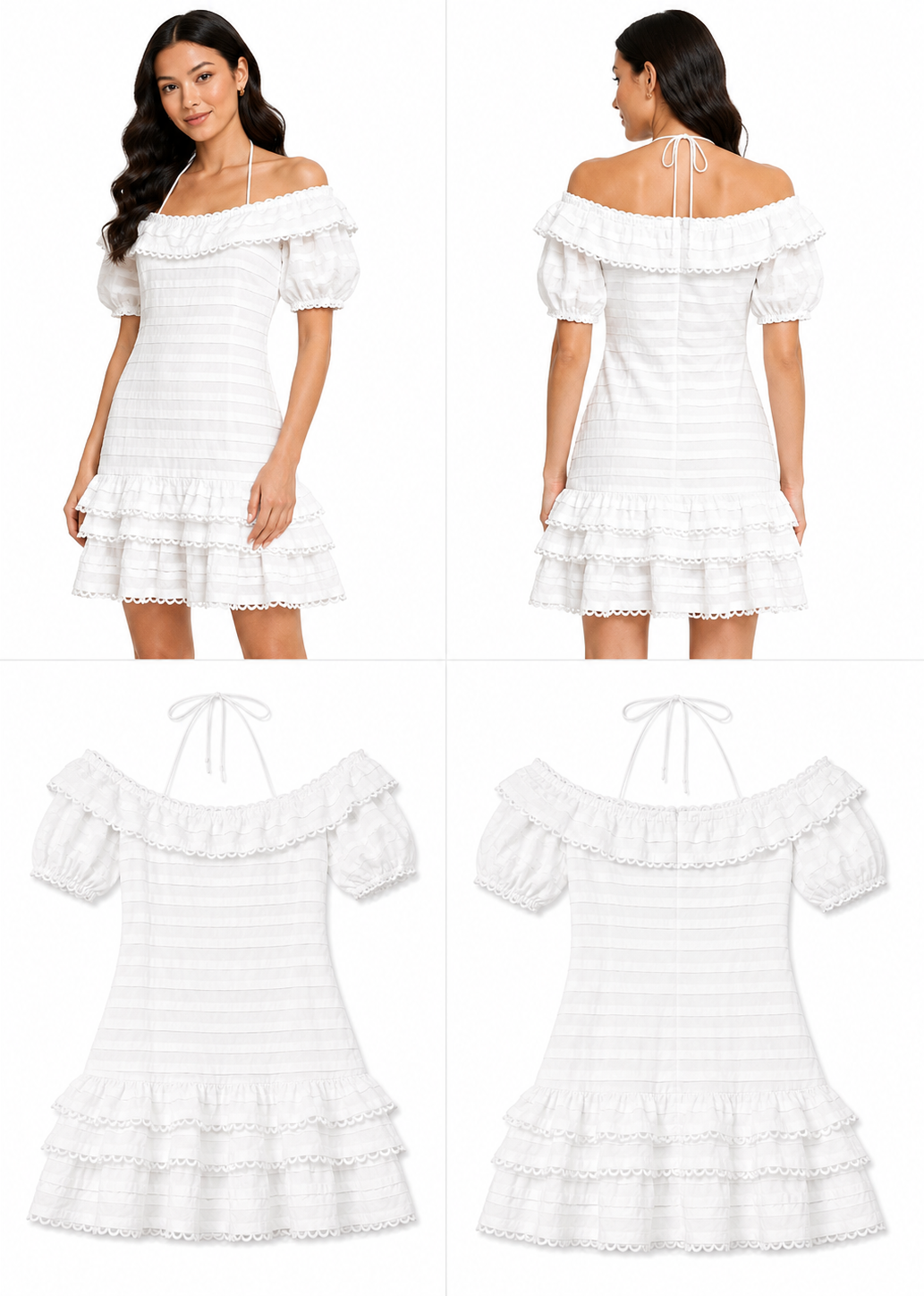 White Cotton Dress