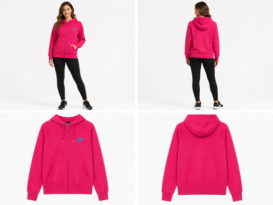 Nike Sweatshirt Pink (Size XL)