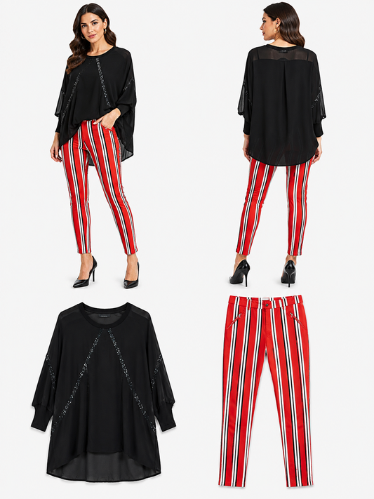 Moochi Black Blouse