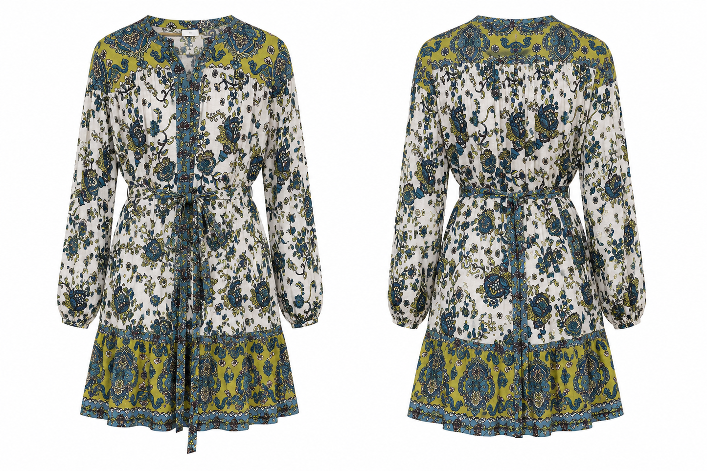 City Chic Boho Border Dress (Size L)