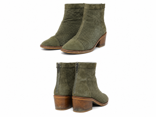Chaos & Harmony Olive Green Boot (Size 39)