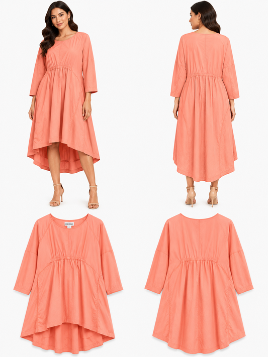 Henrik Vibskov Peach Dress (Size 16)