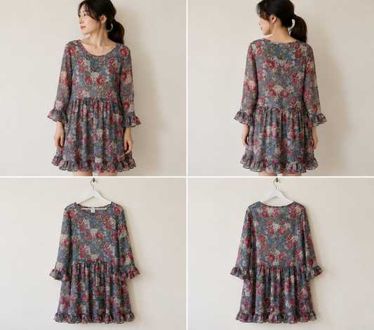Jellicoe Floral Dress (Size XL)