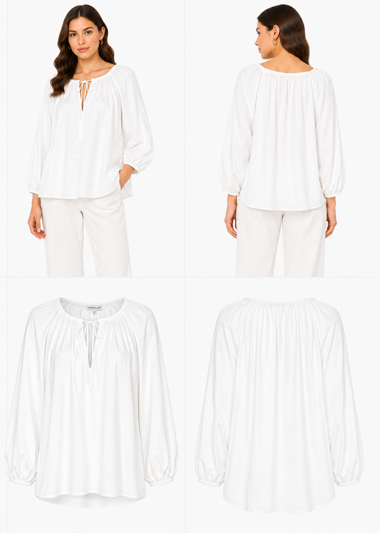 Shona Joy White Shirt (Size M)