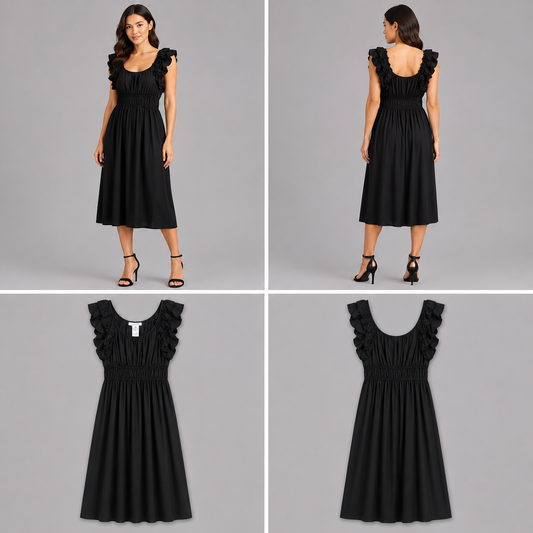 State of Play Black Dress (Size 18)