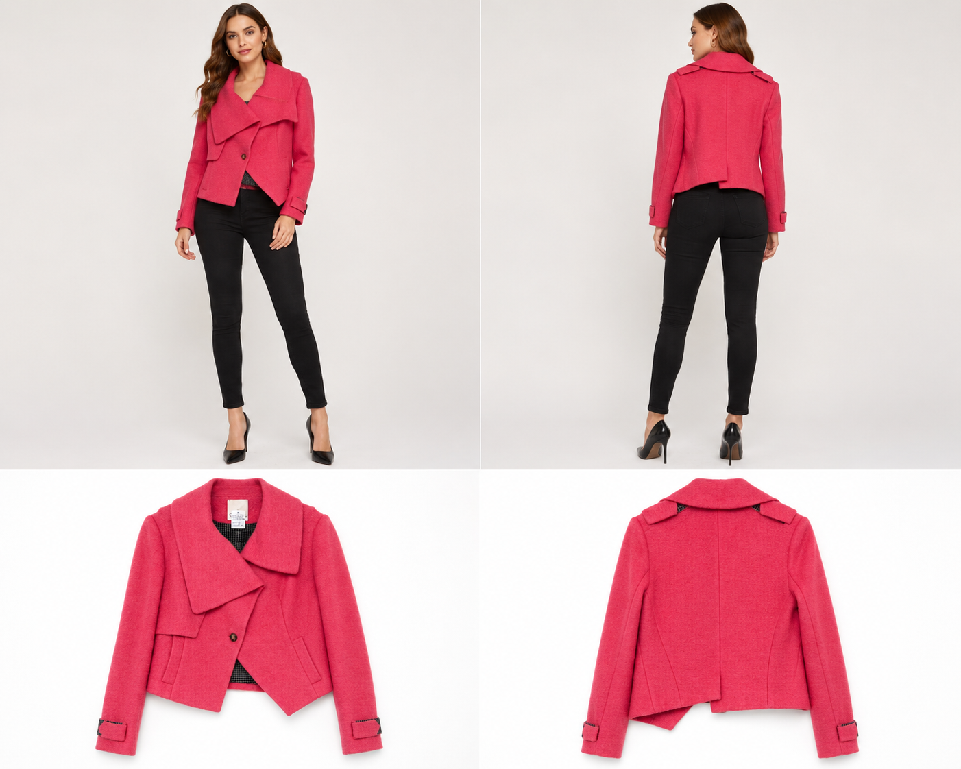 Coop Wild at Heart Crop Jacket Watermelon (Size 10)