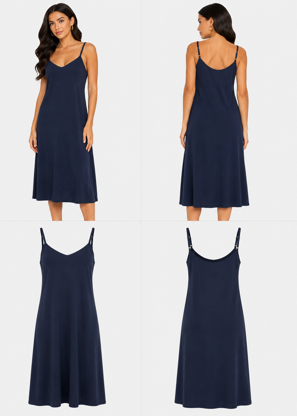 Kilt Navy Reverse Dress (Size 10)