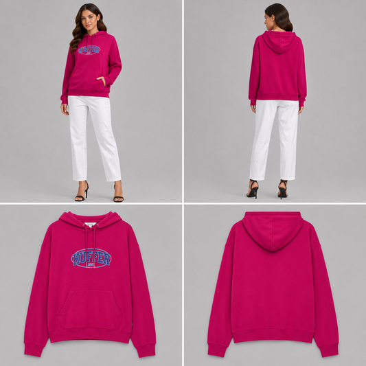 Huffer Front Pocket Hooded Sweatshirt